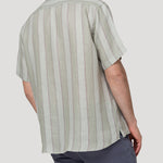 Camisa Lino Orgánico Hombre Duna Café Rockford