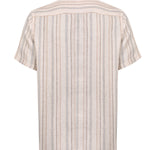 Camisa Lino Orgánico Hombre Duna Beige Rockford