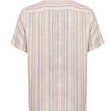 Camisa Lino Orgánico Hombre Duna Beige Rockford