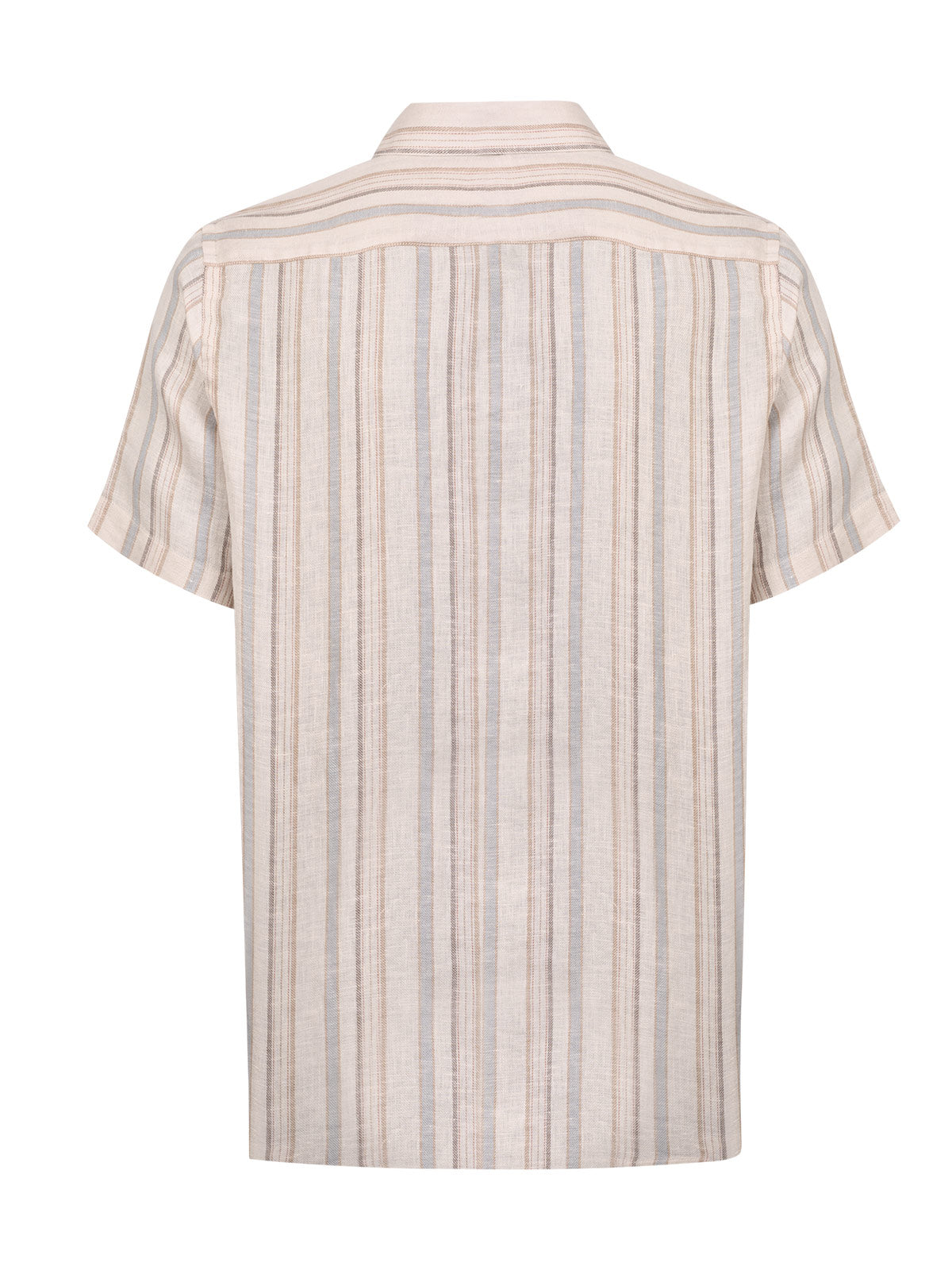 Camisa Lino Orgánico Hombre Duna Beige Rockford