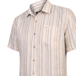 Camisa Lino Orgánico Hombre Duna Beige Rockford