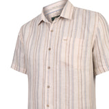Camisa Lino Orgánico Hombre Duna Beige Rockford
