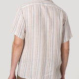 Camisa Lino Orgánico Hombre Duna Beige Rockford