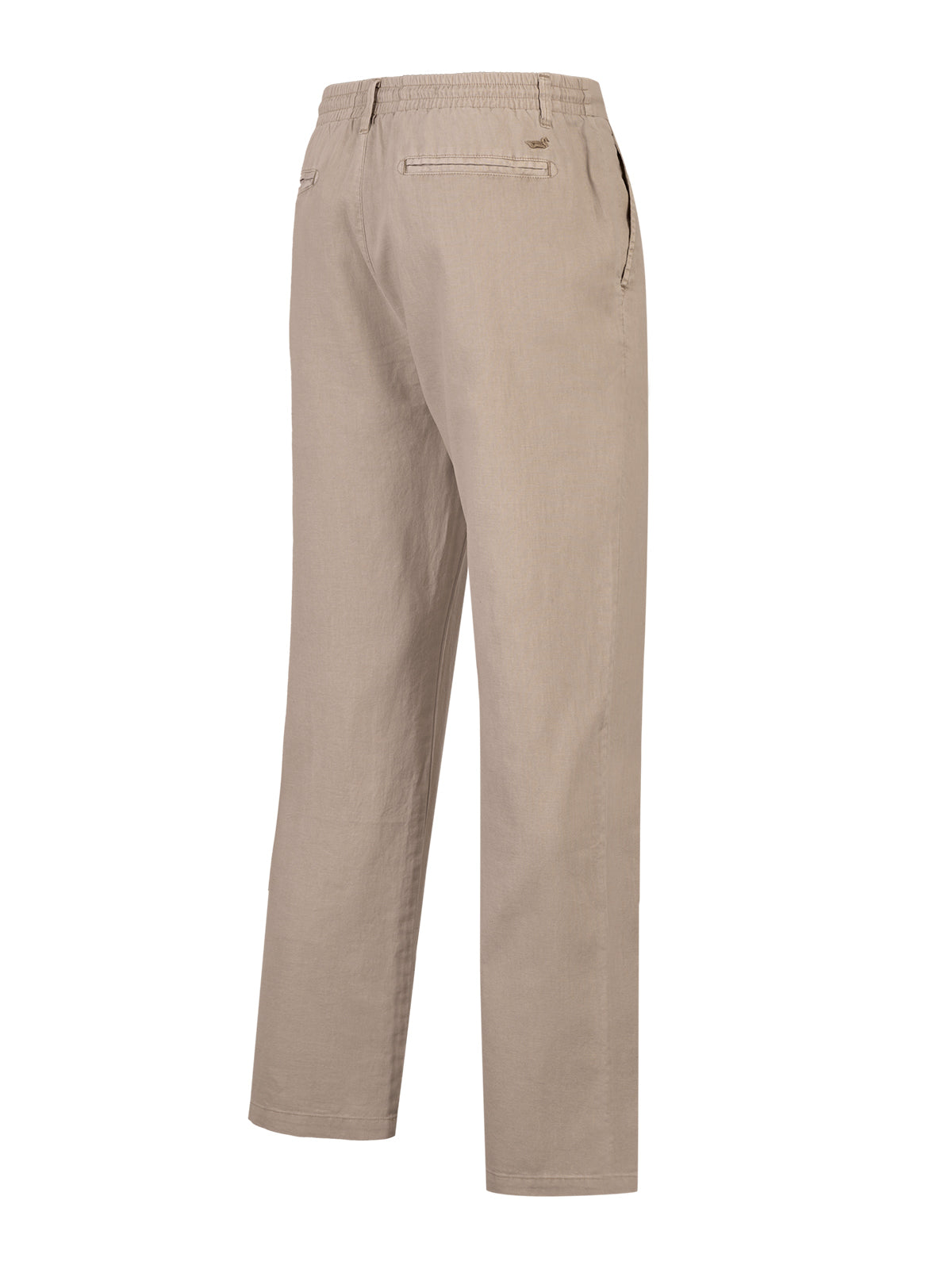 Pantalón Lino Hombre Calen Beige Rockford