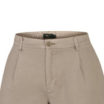 Pantalón Lino Hombre Calen Beige Rockford