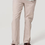 Pantalón Lino Hombre Calen Beige Rockford
