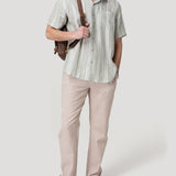 Pantalón Lino Hombre Calen Beige Rockford