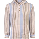 Polerón Lino Orgánico Hombre Linen Multicolor Rockford