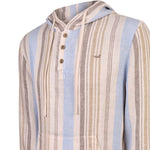 Polerón Lino Orgánico Hombre Linen Multicolor Rockford