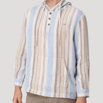 Polerón Lino Orgánico Hombre Linen Multicolor Rockford