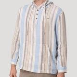Polerón Lino Orgánico Hombre Linen Multicolor Rockford