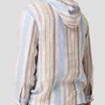 Polerón Lino Orgánico Hombre Linen Multicolor Rockford