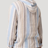 Polerón Lino Orgánico Hombre Linen Multicolor Rockford