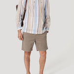 Polerón Lino Orgánico Hombre Linen Multicolor Rockford