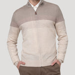 Sweater Cashmere Hombre Amalfi Beige Rockford