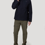 Impermeable Fibras Recicladas Hombre Rain Azul Rockford