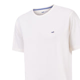 Polera Algodón Orgánico Hombre Basic Blanco Rockford