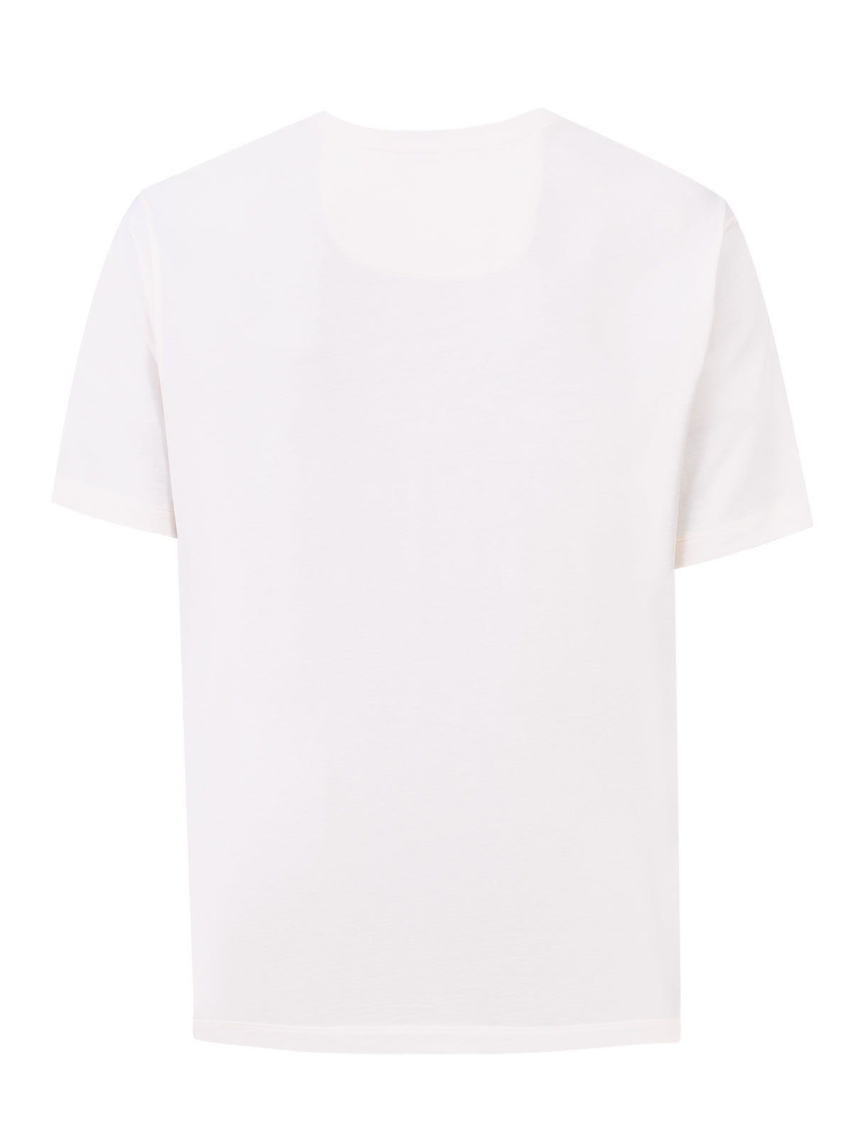 Polera Algodón Orgánico Hombre Basic Blanco Rockford