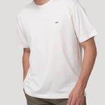 Polera Algodón Orgánico Hombre Basic Blanco Rockford