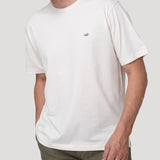 Polera Algodón Orgánico Hombre Basic Blanco Rockford