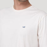 Polera Algodón Orgánico Hombre Basic Blanco Rockford