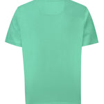 Polera Algodón Orgánico Hombre Basic Verde Rockford