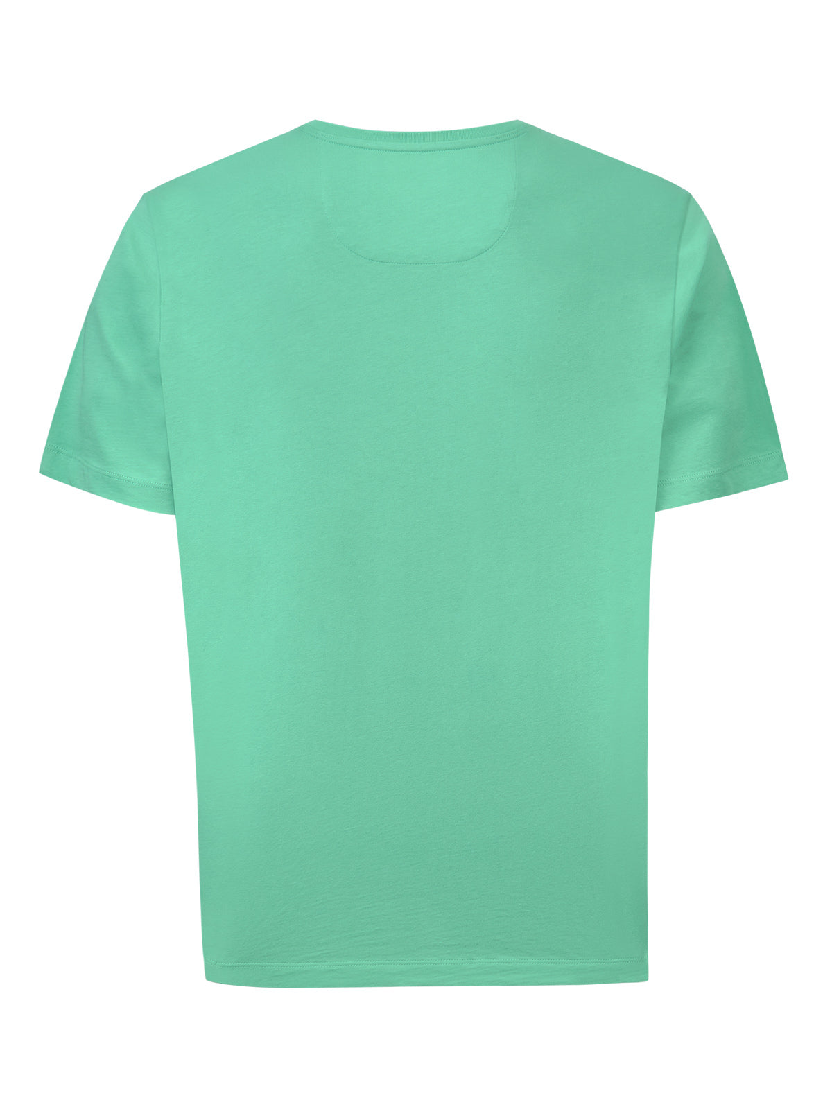 Polera Algodón Orgánico Hombre Basic Verde Rockford