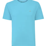 Polera Algodón Orgánico Hombre Basic Celeste Rockford
