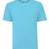 Polera Algodón Orgánico Hombre Basic Celeste Rockford