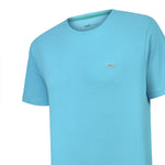 Polera Algodón Orgánico Hombre Basic Celeste Rockford