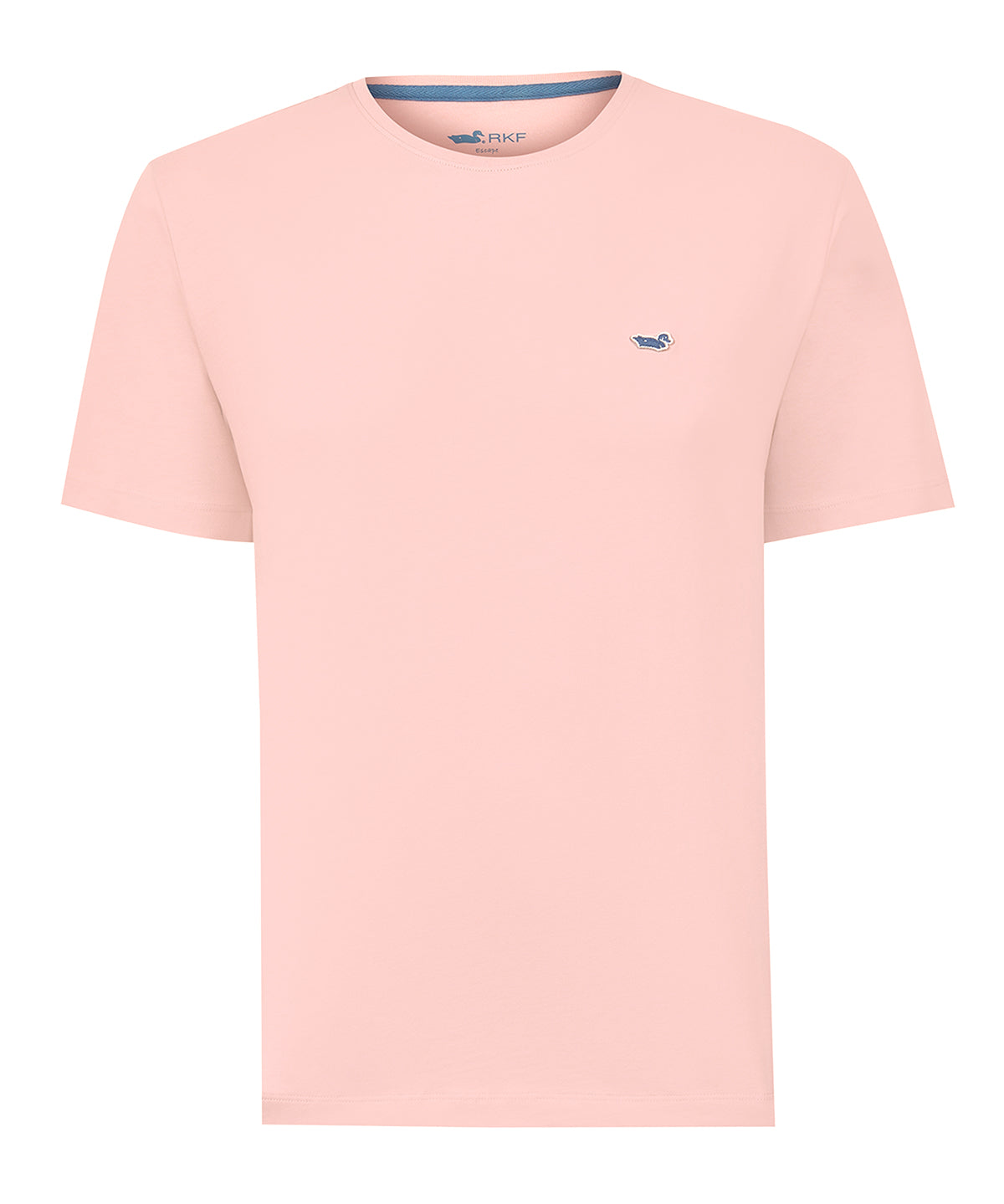 Polera Algodón Orgánico Hombre Basic Naranjo Rockford