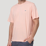 Polera Algodón Orgánico Hombre Basic Naranjo Rockford