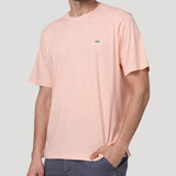 Polera Algodón Orgánico Hombre Basic Naranjo Rockford