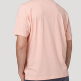 Polera Algodón Orgánico Hombre Basic Naranjo Rockford