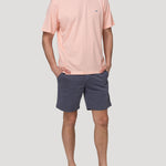 Polera Algodón Orgánico Hombre Basic Naranjo Rockford