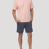 Polera Algodón Orgánico Hombre Basic Naranjo Rockford