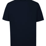 Polera Algodón Orgánico Hombre Basic Azul Rockford