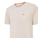 Polera Algodón Orgánico Hombre Basicpoc Beige Rockford