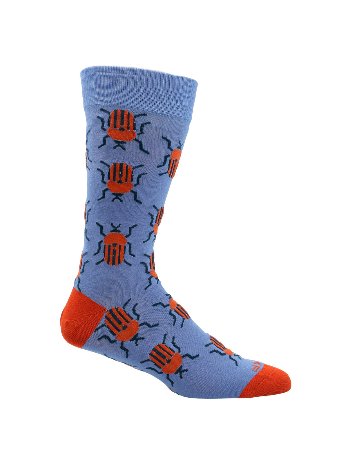 Calcetín Bambú Hombre Beetles Azul Rockford