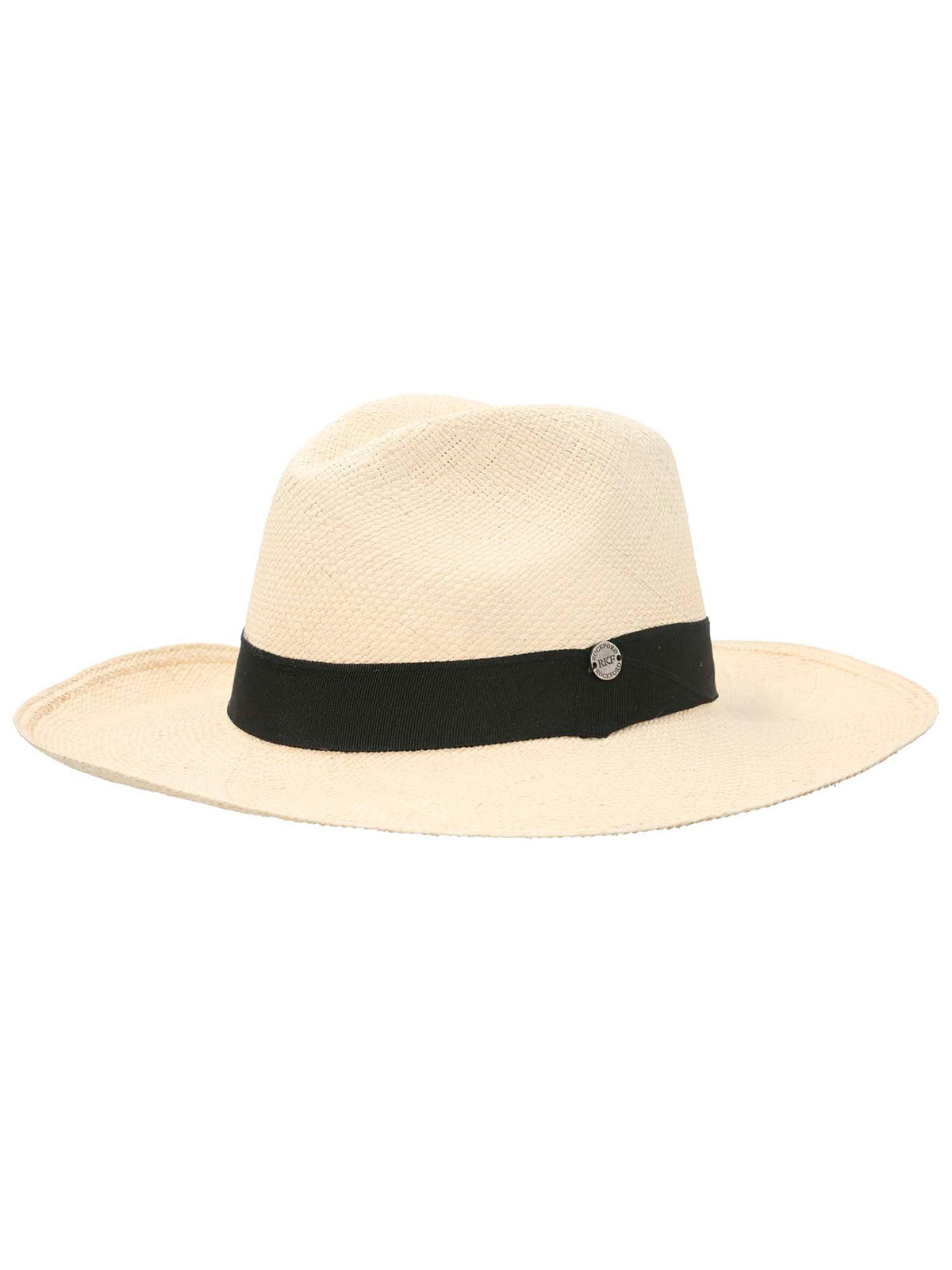 Sombrero Palma De Iraca Unisex RKF Hat Borsalino Crema Rockford