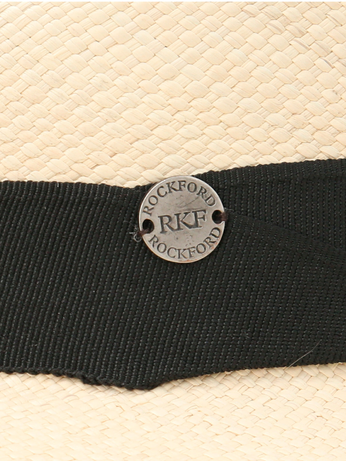 Sombrero Palma De Iraca Unisex RKF Hat Borsalino Crema Rockford