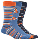 Calcetín Bambú Hombre Packift Pez Multicolor Rockford