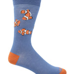 Calcetín Bambú Hombre Packift Pez Multicolor Rockford