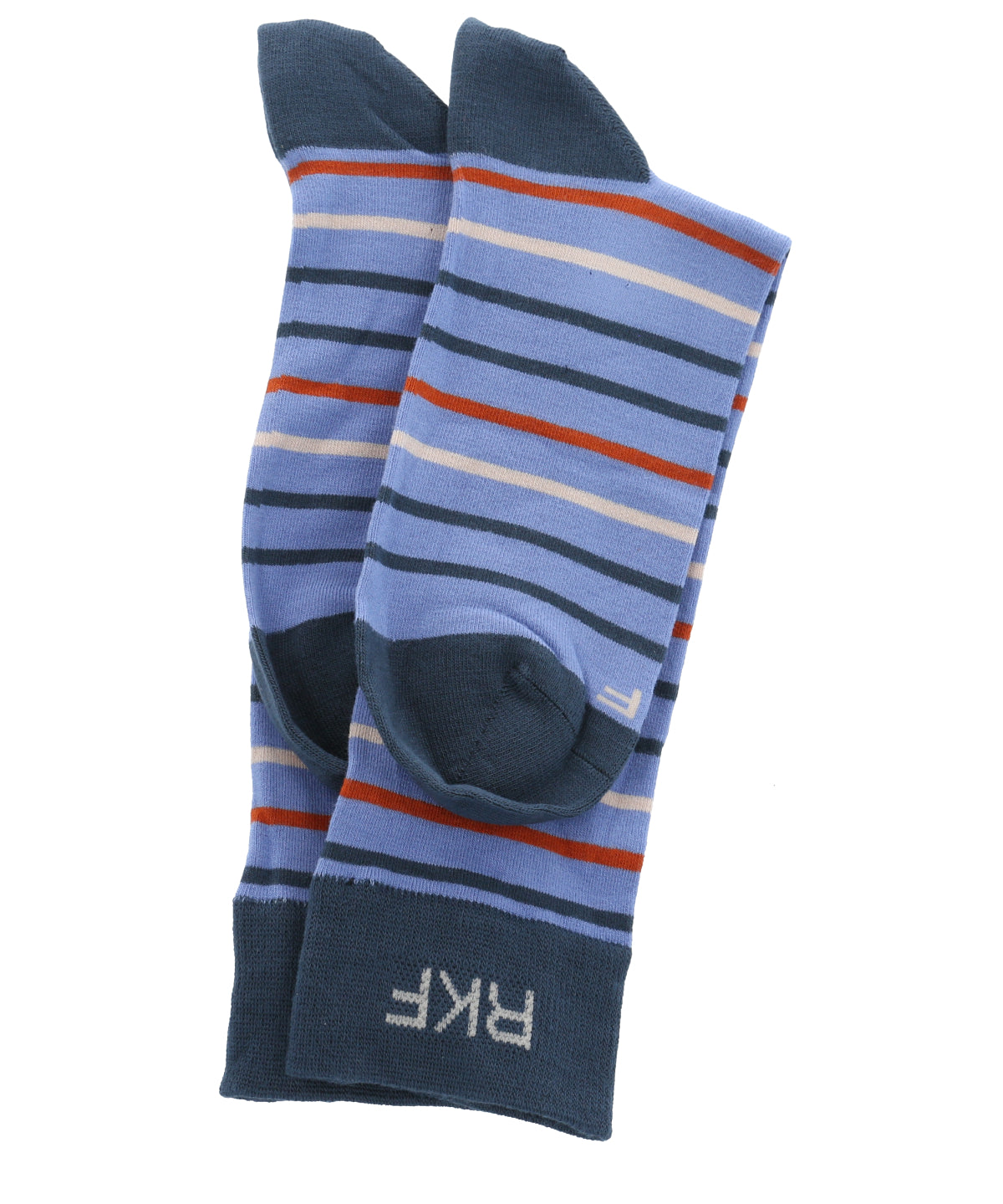 Calcetín Bambú Hombre Lg Lines Denim Rockford