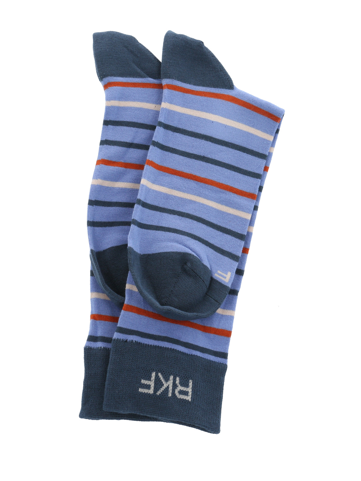 Calcetín Bambú Hombre Lg Lines Denim Rockford