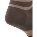 Calcetín Bambú Hombre Lg Stripes Café Rockford