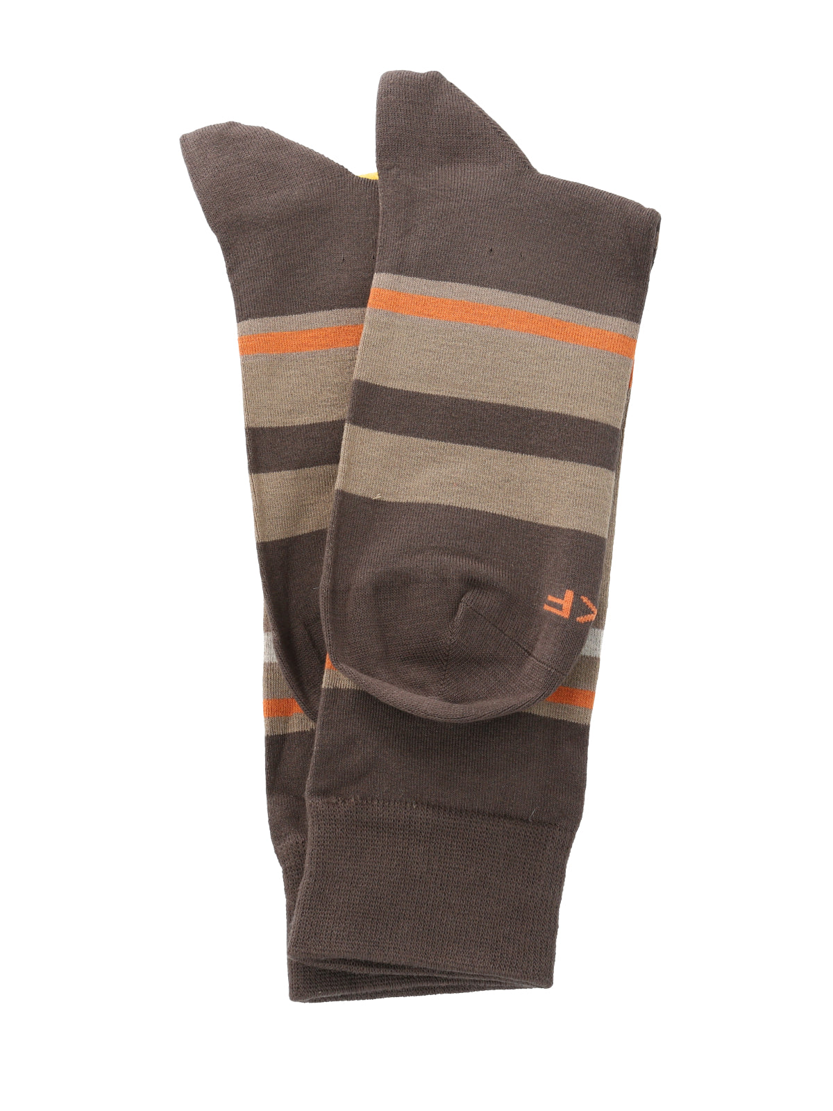 Calcetín Bambú Hombre Lg Stripes Café Rockford