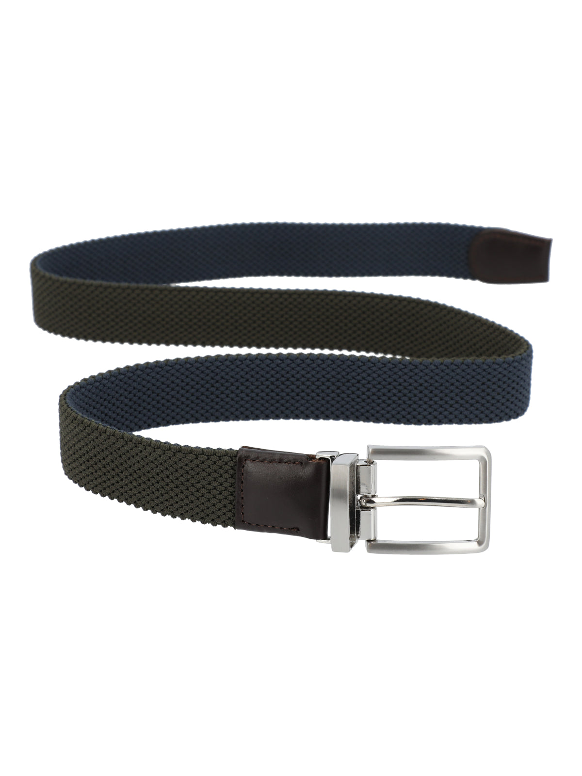 Cinturón Elasticado Hombre Rf Turner Reversible Multicolor Rockford