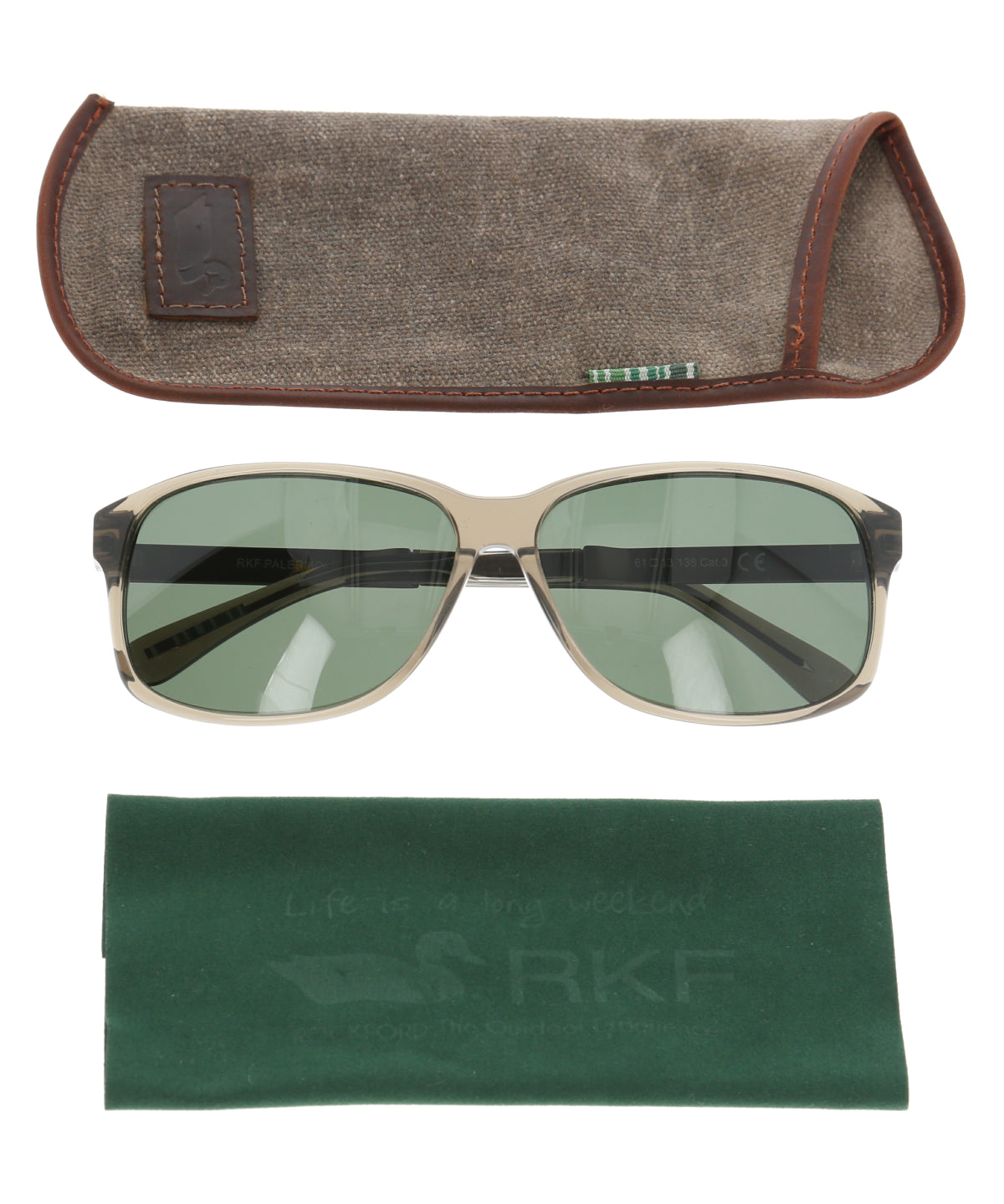Anteojo De Sol Biodegradable Hombre Rkf Palermoris Rockford