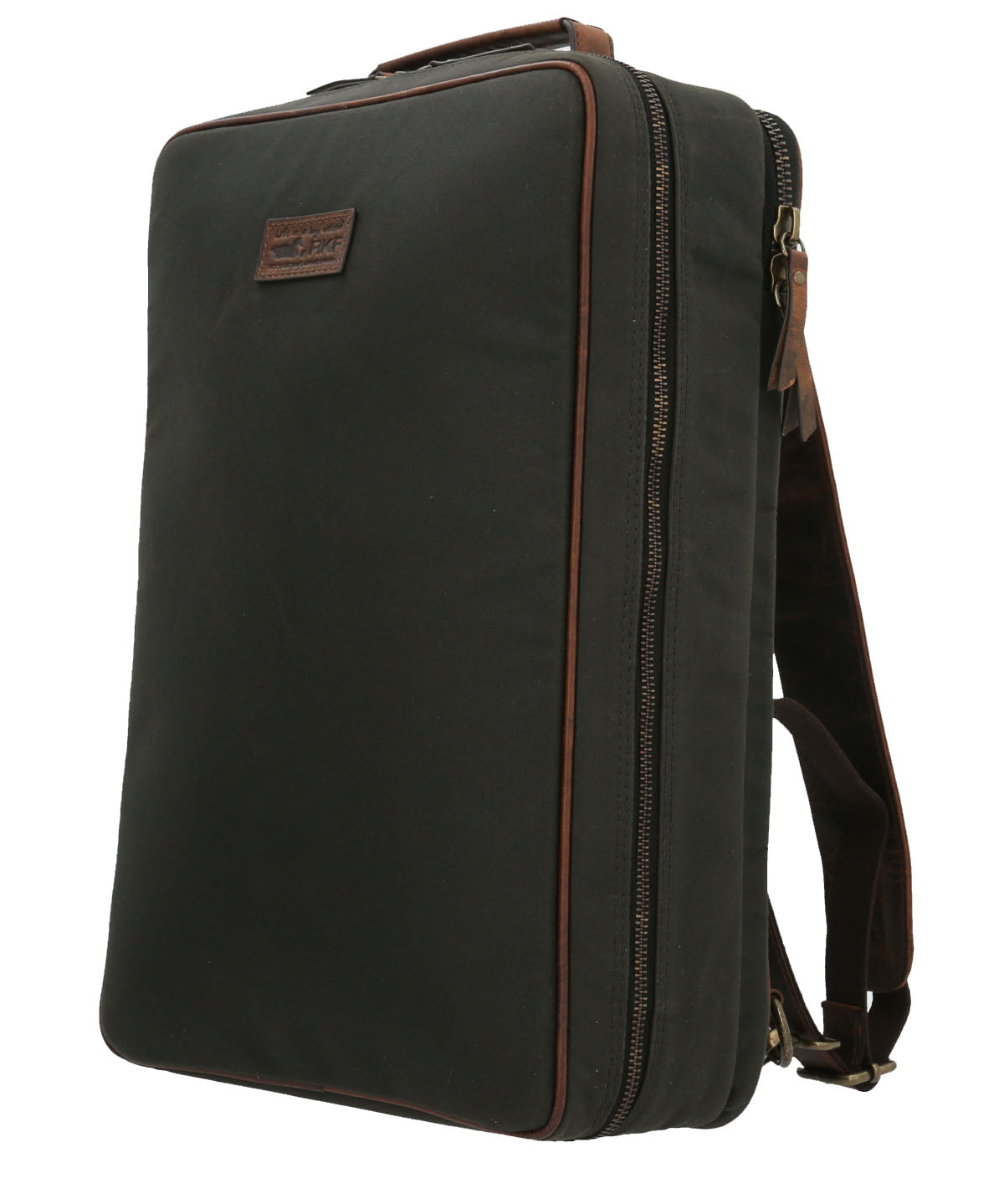 Mochila Cuero Hombre Wx Uk Harry Back Oliva Rockford